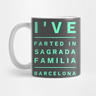 Sacred Family Barcelona Fart Mug